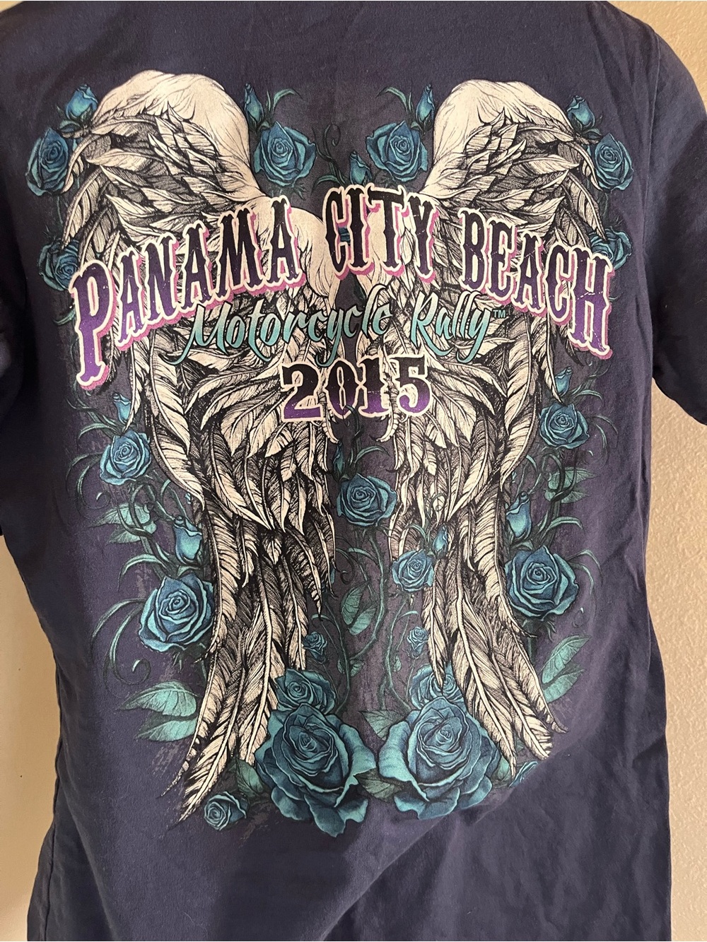 Panama City Beach Motorcycle Rally 2015 Women’s Graphic Tee - Navy